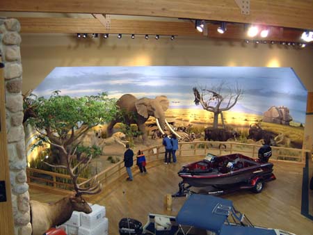 Cabela's - Dundee, MI - African Wildlife diorama