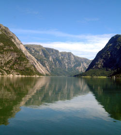 Sunshine in Eidfjord
