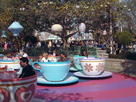 Disneyland Park - Teacups, Beverley & Howard