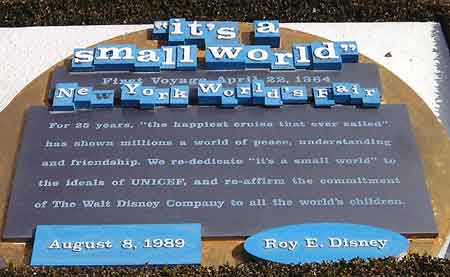 Disneyland Park - It's a Small World