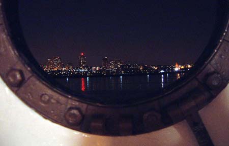RMS Queen Mary - Cabin B473 - Pothole View