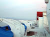 from Sports deck looking aft