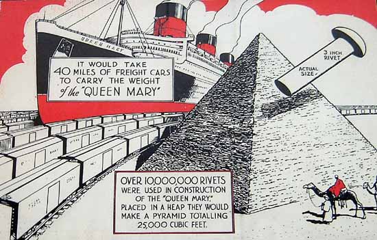 RMS Queen Mary - Trivia
19 February 2002