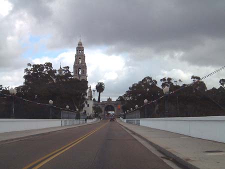 San Diego - El Prado, to Balboa Park [Museum of Man and San Diego Zoo]
