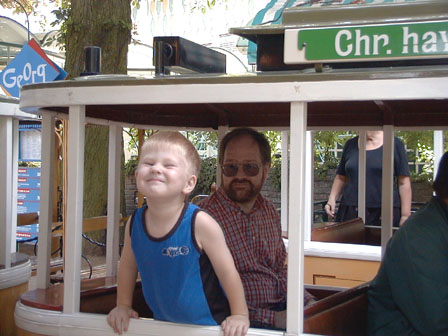 Howard & dave in the trolleybus