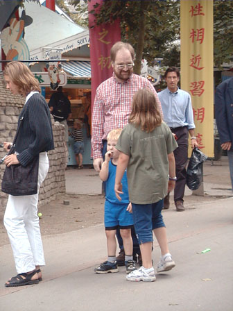 Dave with Beverley & Howard