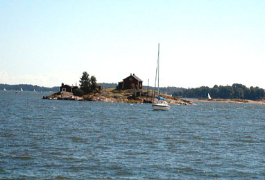 in the harbour