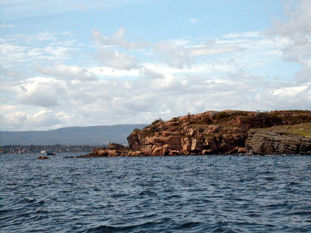 in the harbour