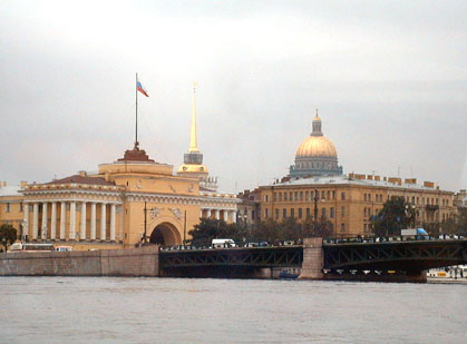 The Admiralty [with St Isaac's Cathedral behind on the right]