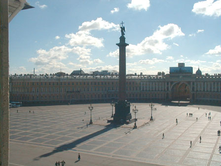 The Alexander Column in Dvortsovaya Ploshchad