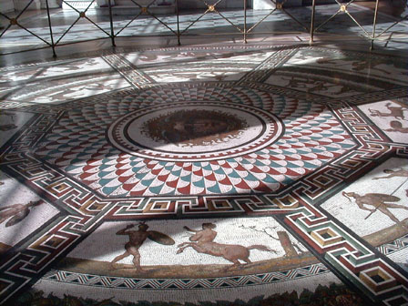 floor mosaic