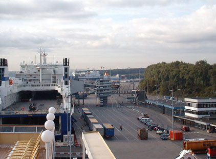 Travem&uuml;nde the port