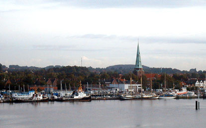 Travemunde from the Black Watch - St Lorenz Church