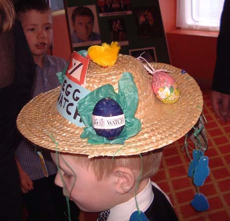 Howard wearing his Bonnet