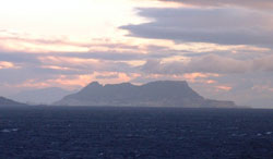 Our first view of Gibraltar