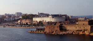 Old City area of La coruna