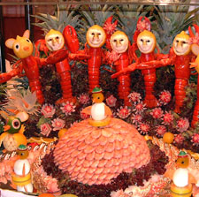 Shrimp at the Gala Buffet