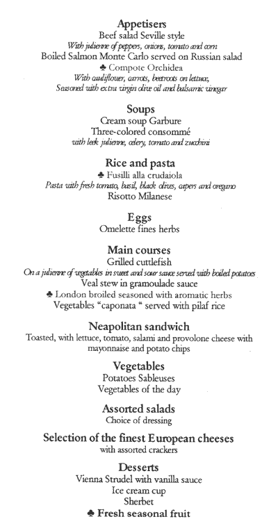 m/v Melody Menus
Corfu 29 Jul 2003