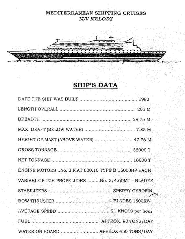 mv Melody Bridge Visit handout Part IV