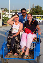 Rickshaw for 2 Old Ladies:)
Beverley & Katie