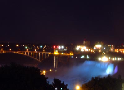 Lights on the American Falls