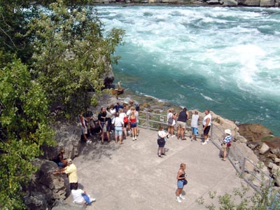 Great Gorge Adventure - Vantage point on the river's edge
