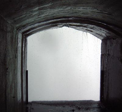 Journey Behind the Falls - All you can see, water, through the Cataract Portal