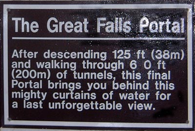 The Great Falls Portal Information