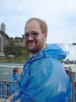 Maid of the Mist - Dave in the cape