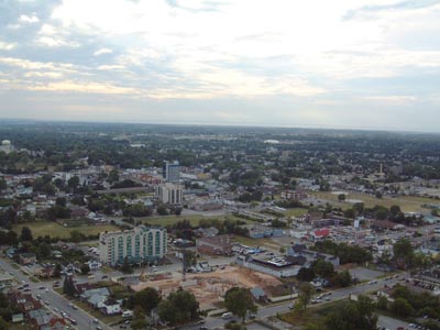 Views of the City of Niagara Falls - WNW