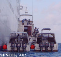 Some of the Tenders used in Belize