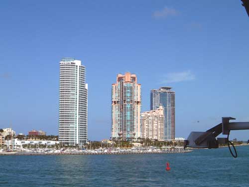 Departing Miami