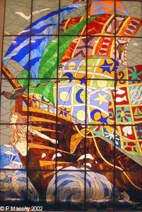 Backlit Mural - Seven Seas Entrance