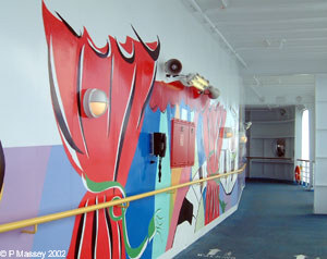 The 'Stage' entrance on the Promenade