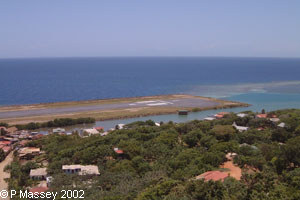 Part of the Runway at Coxen Hole
