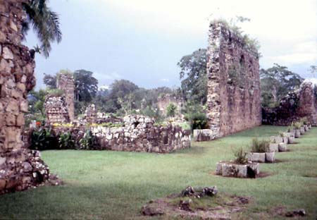Ruins of Cathedral - Old Panama City