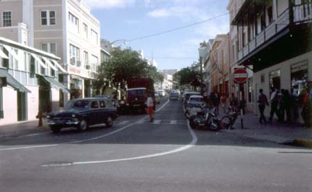 A Street in the Town
&nbsp;Bermuda 