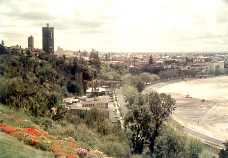 Reclaiming Land from The Narrows, for a car park
