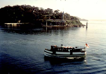 Pilot Station - Port Philip Heads & Shaw Savill Line Mail Boat