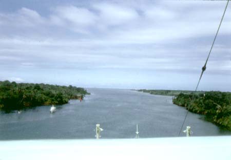 Nearing the end of the Canal