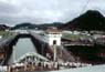 Entering San Miguel Lock