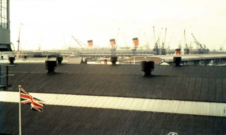 Queen Mary in Southampton