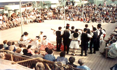 On Board Entertainment, Las Palmas - 12 Sept 1965