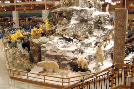 The Arctic side from the Mezzanine floor