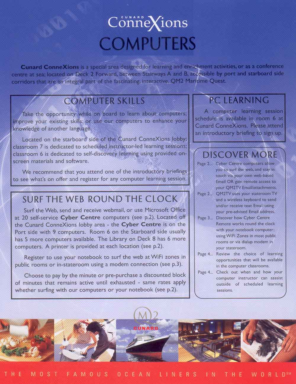Cunard ConneXions Page 1