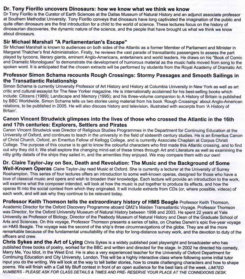 Oxford Discovery Programme handout page 4